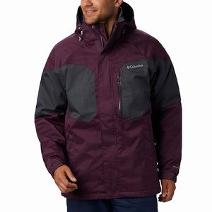 Columbia Alpine Action™ Insulated Jacka Herr Svarta/Rosa (QMJRU0564)